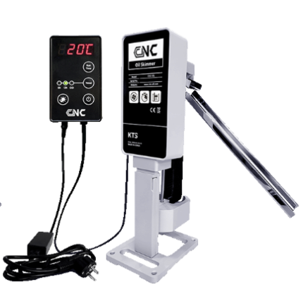 CNC Oil Skimmer S 240R – taśmowy separator oleju (taśma rowkowana) | głębokość 240 mm