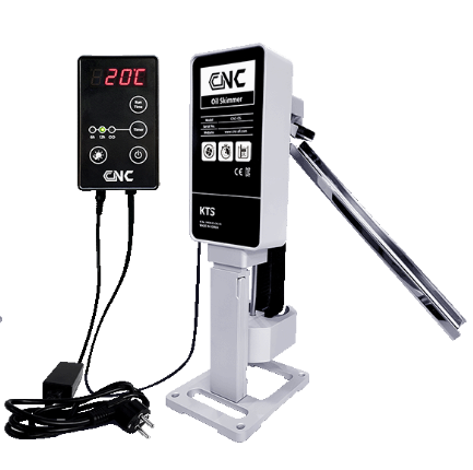 CNC Oil Skimmer S 240R – taśmowy separator oleju (taśma rowkowana) | głębokość 240 mm