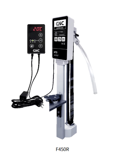 CNC Oil Skimmer F 450R – mocowany magnetycznie separator olejów obcych | głębokość 450 mm